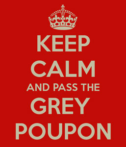 Keep Calm Grey Poupon poster