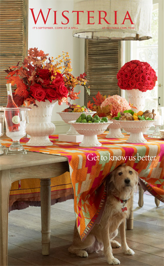 Wisteria September catalog cover