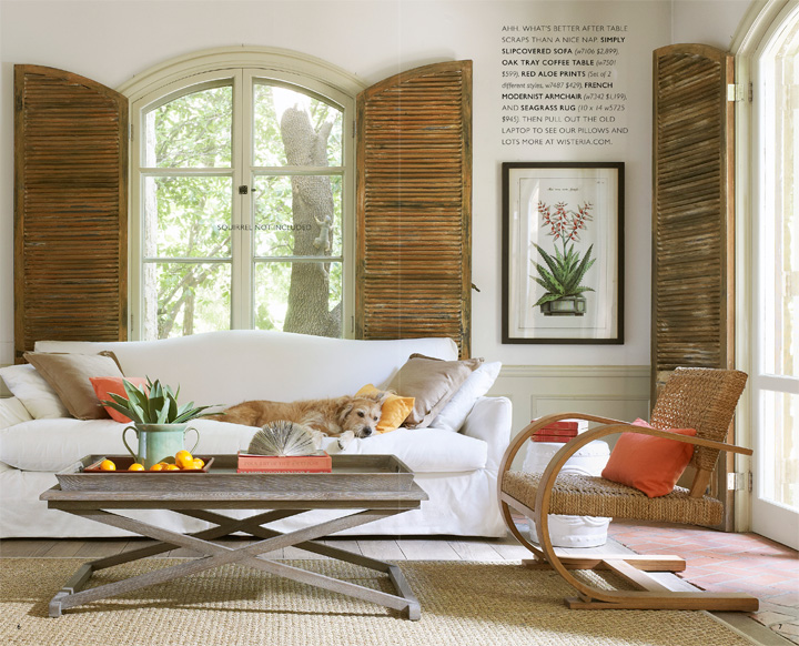 Wisteria September catalog spread